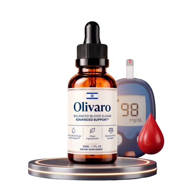 Olivaro blood sugar drops bottle